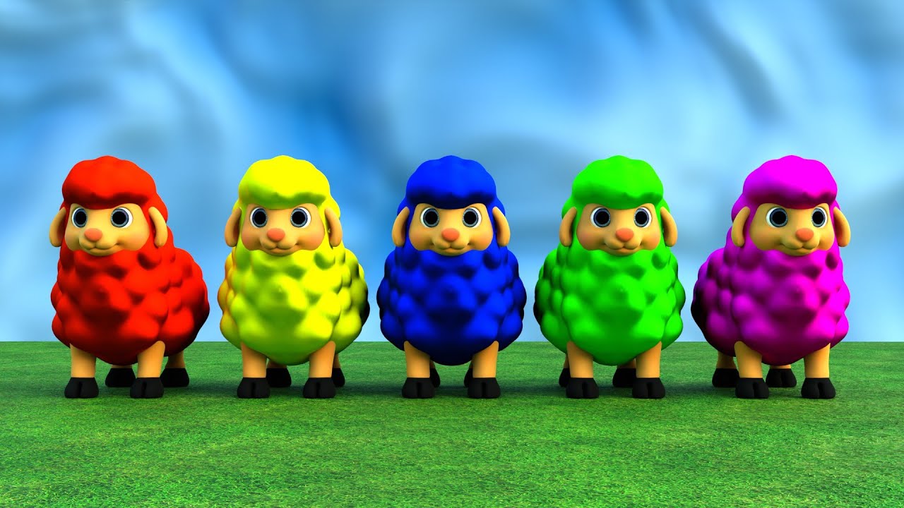 Baba Black Sheep | Learn colors | Digiboo Cocomelon Nursery Rhymes & Kids Songs