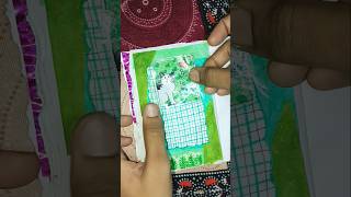 Green 💚 journal handmade ✨ 🌷 idea asmr journal Ytshort Explore green 💚