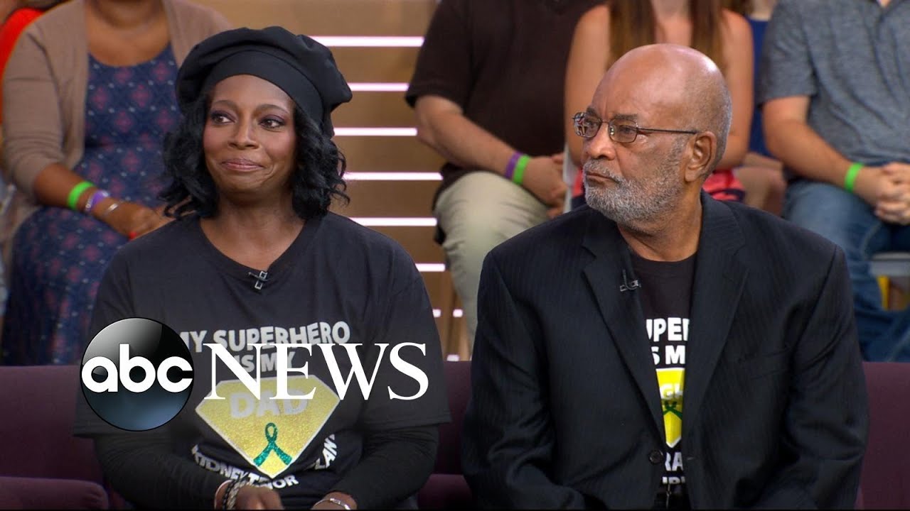 Daughter loses 55 pounds to donate kidney to 'superhero' dad YouTube