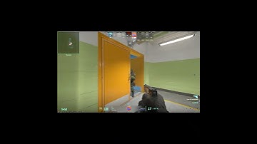 CT Stuck On Double Door😂🤣 #cs2 #counterstrike #nuke #csgo #funny #gaming