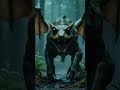 Frog Bat Hyena Hybrid Monster – AI Fusion Creature #HybridAnimal #AIshorts #MonsterFusion