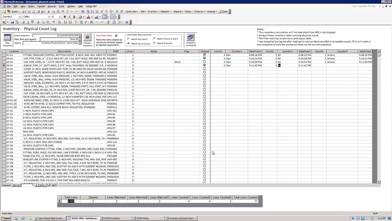 Physical Inventory Module Quantum Physical Inventory Module - YouTube