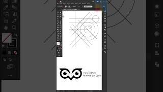 How To draw Minimal Owl Logo in adobe illustrator How To draw Minimal Owl Logo in adobe illustrator