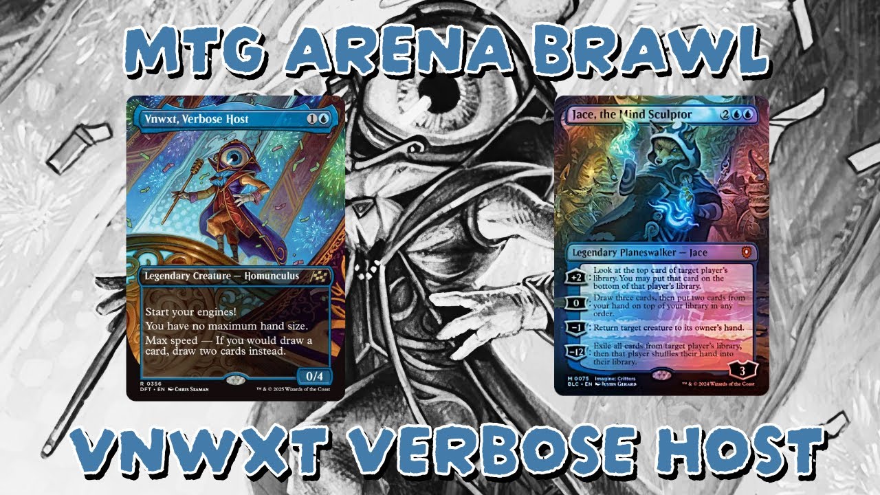 Jace, the Mind Sculptor Teams Up with Vnwxt, Verbose Host – Clean MTGA Gameplay