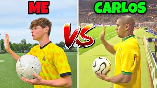 RECREATING VIRAL FOOTBALL MOMENTS !