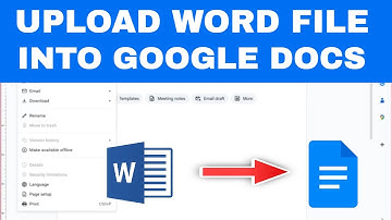 How to Upload a Word Document to Google Docs (Easy!)