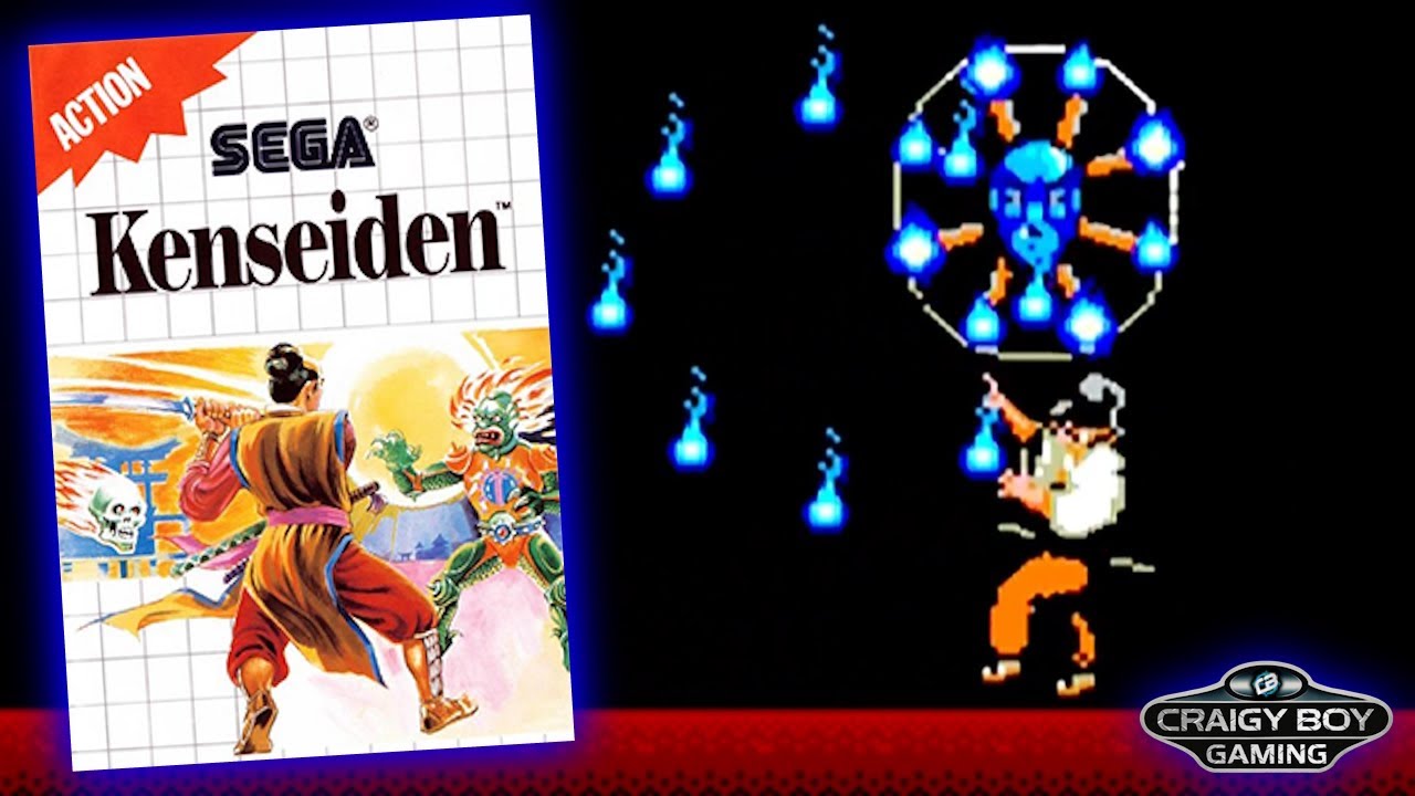 Jeu KENSEIDEN Pour Sega Master System - Console Rétro Japon | Occasion Bon état