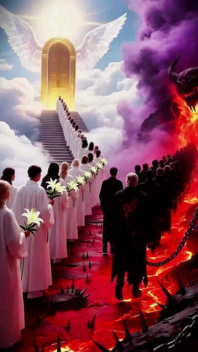Heaven or hell is your choice, live well so you have no regrets.#trending #villagerlifestyle