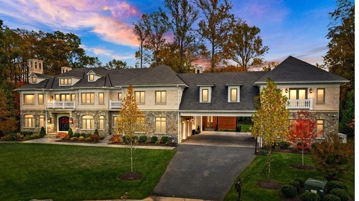 INSIDE A MASSIVE $8M GREAT FALLS VA LUXURY HOME!