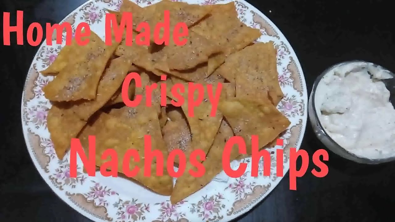 Home made Crispy Nachos Recipe BINGO MAD ANGLES Corn Tortilla Chips