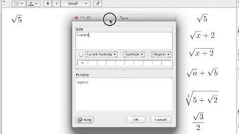 latex tutorial 3 how to code square root