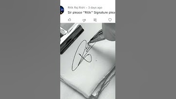 Name Signature  | #viral #trending #signature #calligraphy #signaturestyle #sign #youtube