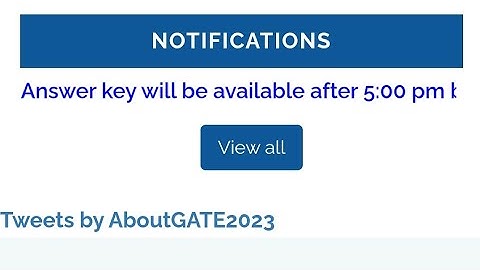 Update of GATE EXAM 2023 answers key @iitgate2023 #iitgate2023 #gate #gateexam