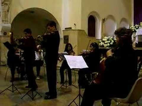 Jazz Panizo & Daniel Rivas. Bach Double Concerto 2...