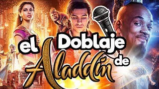 El Doblaje latino de ALADDIN 2019 / Memo Aponte