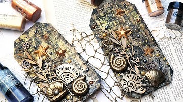 Mixed Media Mood Board Inspiration for the Dusty Attic