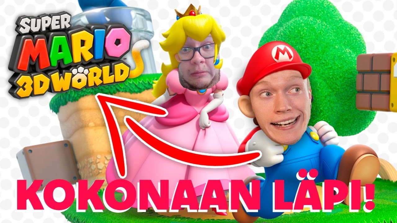 (Teri Kylässä! Kiroiluvaroitus!) 😲 Super Mario 3D World YHELLÄ ISTUMALLA!