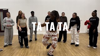 TA TA TA - Bayanni | Ylva Marie Choreography | Afro Beats Dance Class Reading