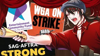 【CHARITY STREAM】ACTORS & WRITERS ARE ON STRIKE【NIJISANJI EN | Vox Akuma】