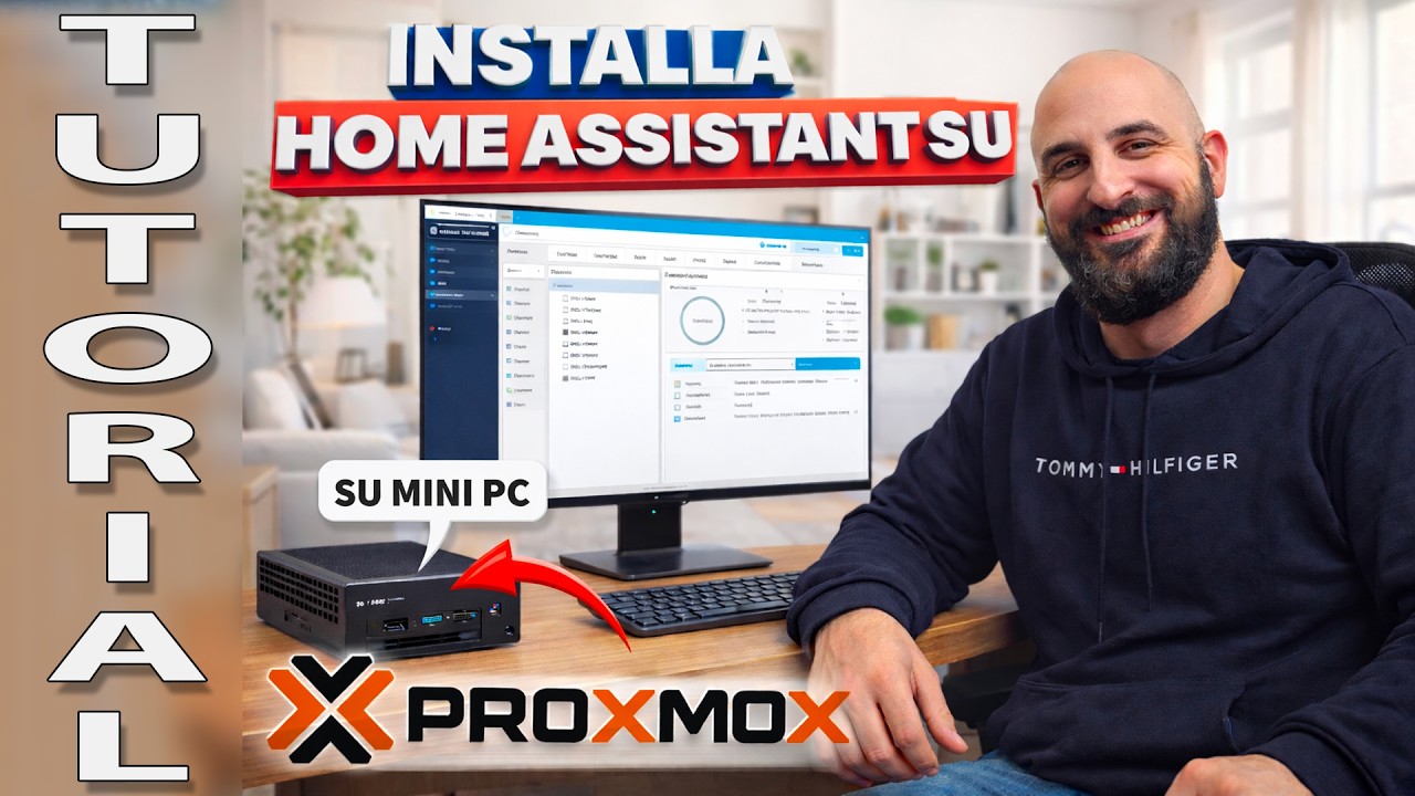 Come installare Home Assistant su Proxmox passo passo (Mini PC) - YouTube