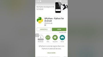 Run python on android Qpython