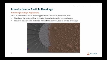 Breakage and fracture modelling with EDEM Webinar