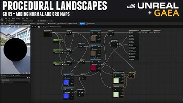 Procedural Landscapes with Unreal and Gaea: Ch 09 - Adding Normal and ORD Maps