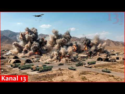 Video The US has thrown its formidable weapon into battle against Iran for the first time