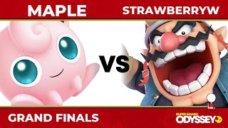 SSO 121 - Grand Finals - TAMU-C | Maple (Jigglypuff) VS StrawberryW (Wario) - SSBU Ultimate
