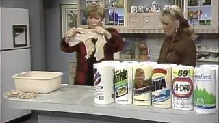 We put the major paper towel brands to the test!