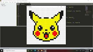 Pikachu animation image using Python tkinter Wealth