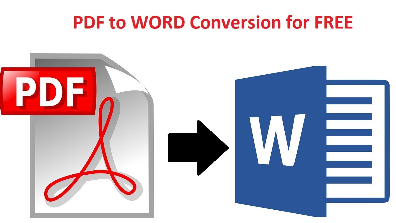 Online converter pdf to word