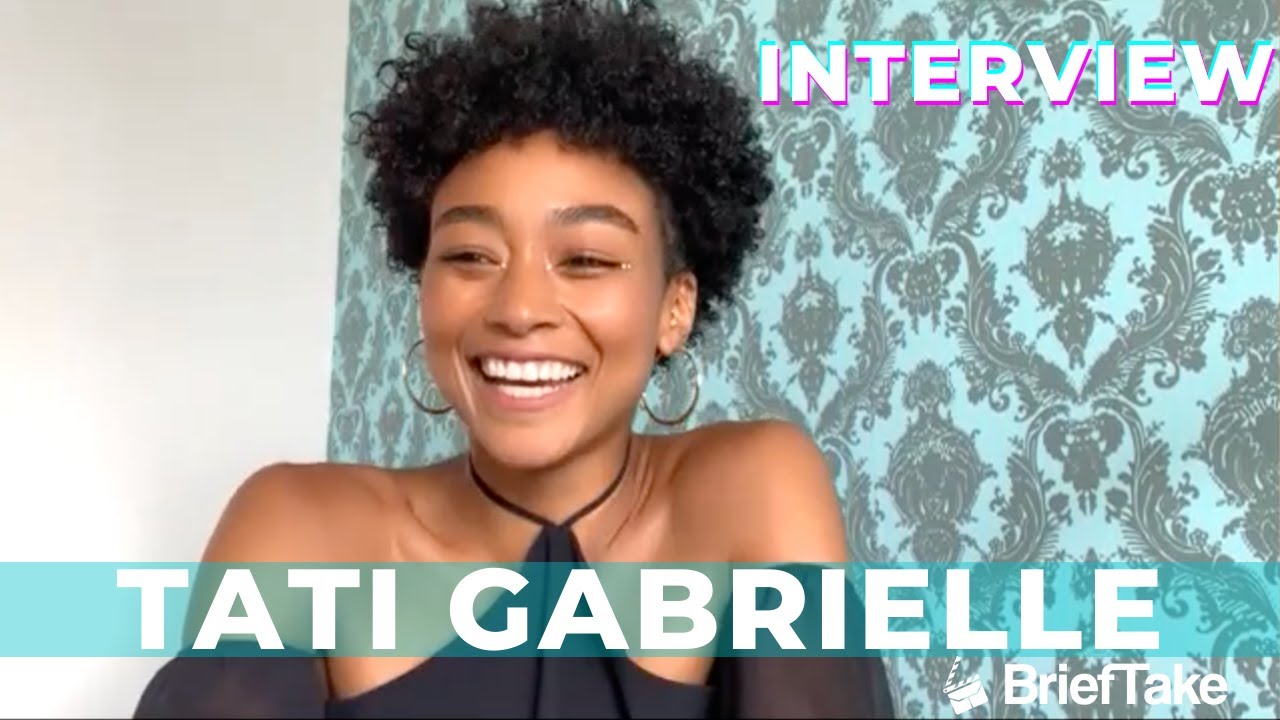 Tati Gabrielle teaches us how to say her name the right way at the #Ba