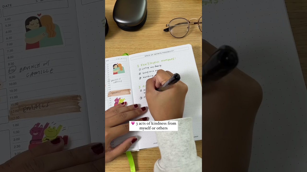 Trying Emma Watson's Journal Method