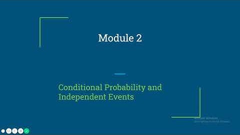 Digital Communication: 1.2 Probability Theory Module 2  by Prof. Biju Balakrishnan