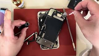 iPhone 11 洗濯機で布団と一緒に洗いました！水没起動しないデータ復旧