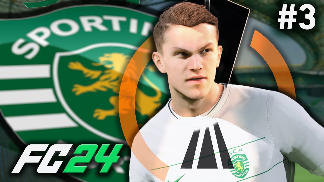SPORTING MODO CARREIRA #3 - JORNADAS NA LIGA EUROPA... - FC 24