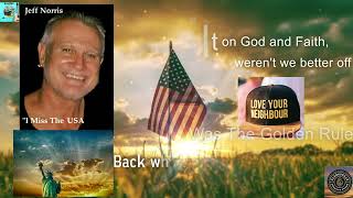 Jeff Norris, I Miss The Usa