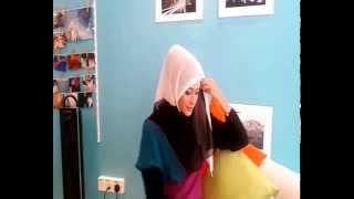 Color Hunter Hijab Halfmoon Style By Malady Couture