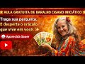 Aula Gratuita de Baralho Cigano Iniciático