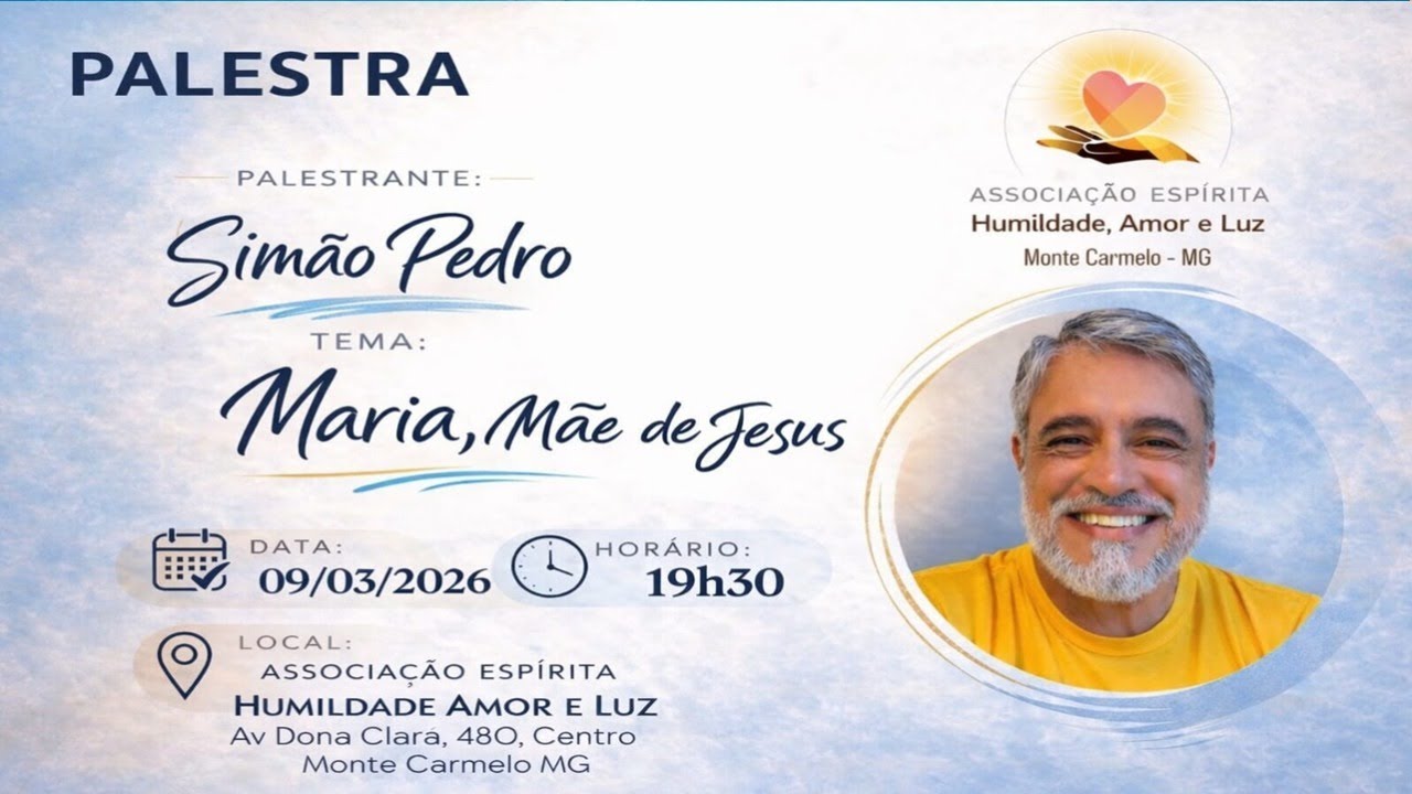 Simão Pedro de Lima - Tema: Maria Mãe de Jesus.