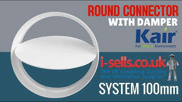 Why Cold Air is Coming Through Your Extract Fan - Back Draught Shutter 100mm Ducting