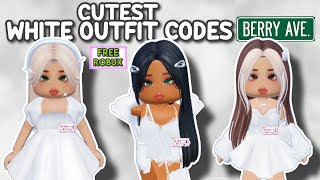 Cutest White Outfit Codes For Berry Avenue, Bloxburg & All Roblox Games That Allow Codes