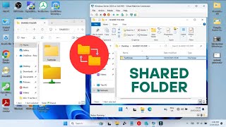 Create shared folder between host and virtual machine | Shared folder between two computers? #share