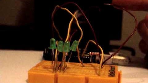 Secuencia de Leds con Pulsador en Arduino UNO