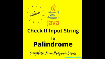 How to Write Java Program to Check Palindrome | 3 Different Methods | Most Asked Interview Questions