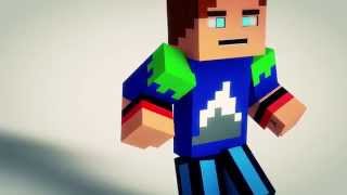 Test animation c4d minecraft #1