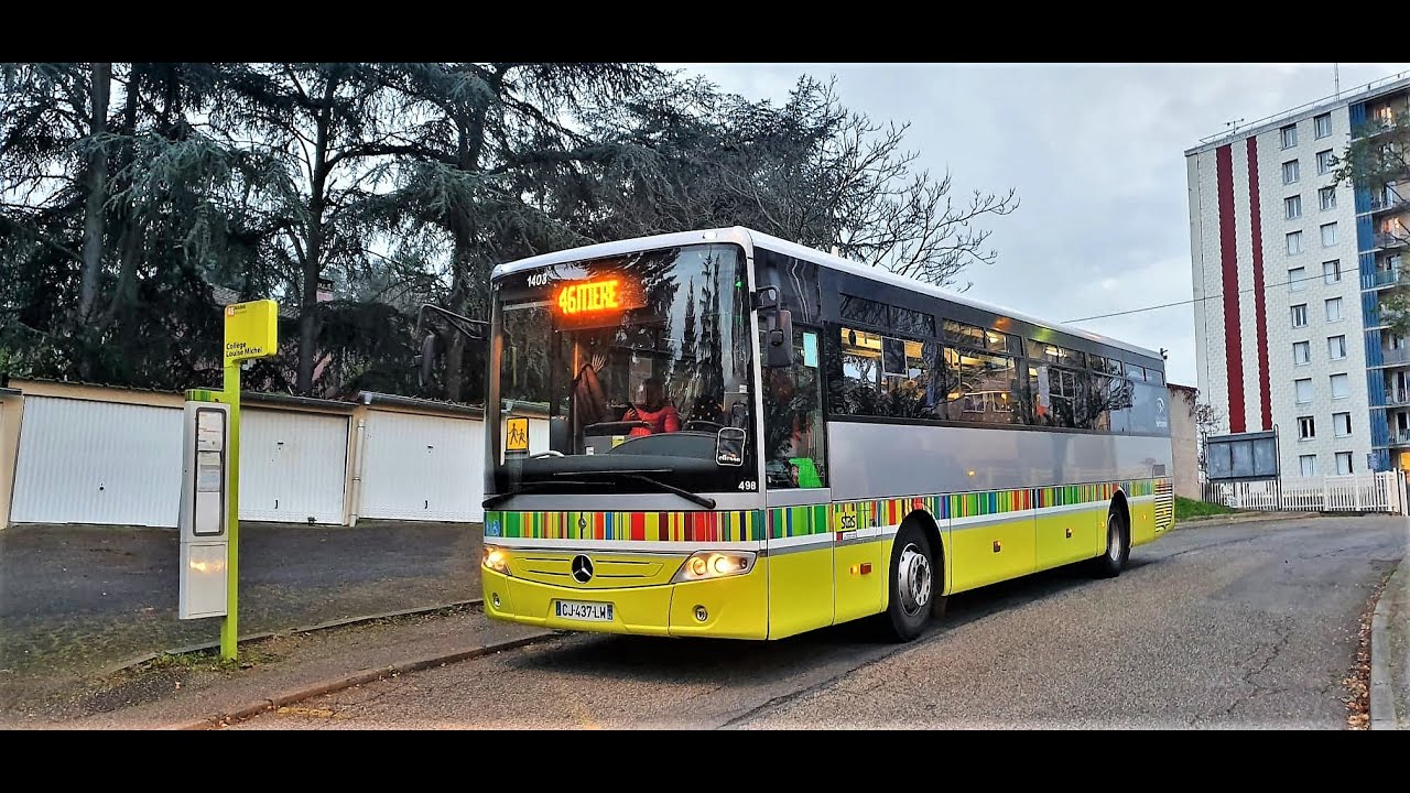 TIMELAPSE) Roadtrip Ligne 46 de à Rive-de-Gier Collège Louise Michel Saint-Joseph Le Mas