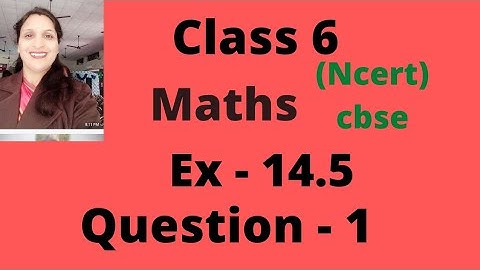 Question 1  (Exercise 14.5 ) ( ch - 14 Practical Geometry. # Class 6 maths ncert l cbse