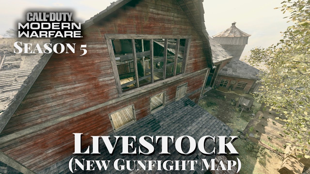 New Modern Warfare Season 5 Gunfight Map "Livestock"